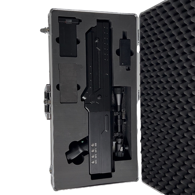  桥西手持便携式枪型低空防御反制四通道B型