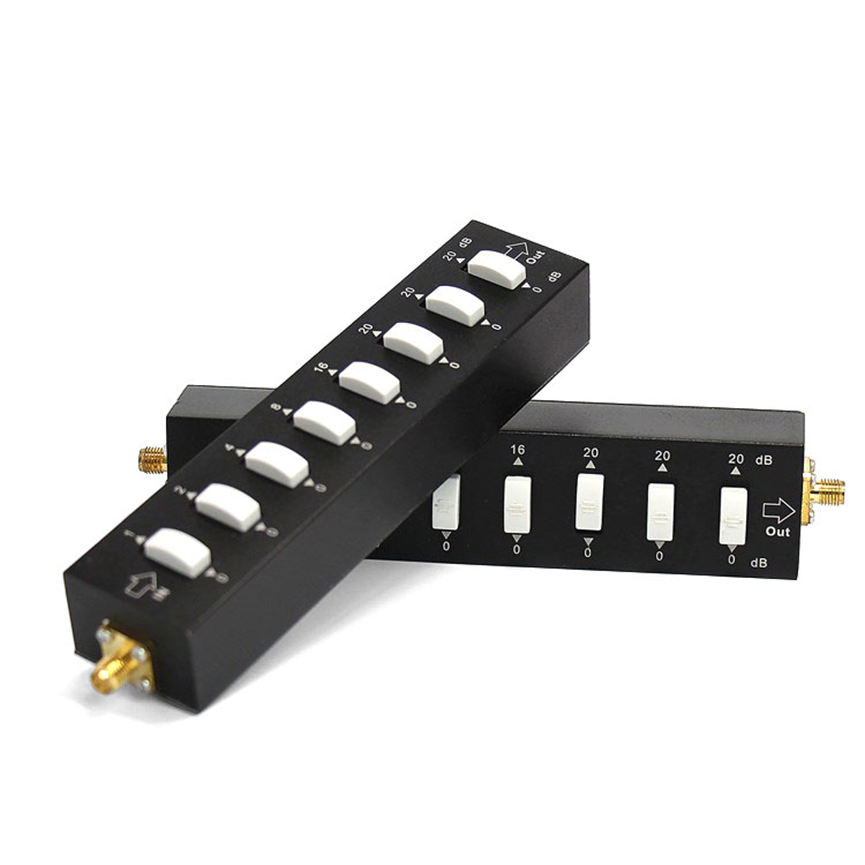  桥西步进可调衰减器SMA接口或N型接口0-90DB可调可选